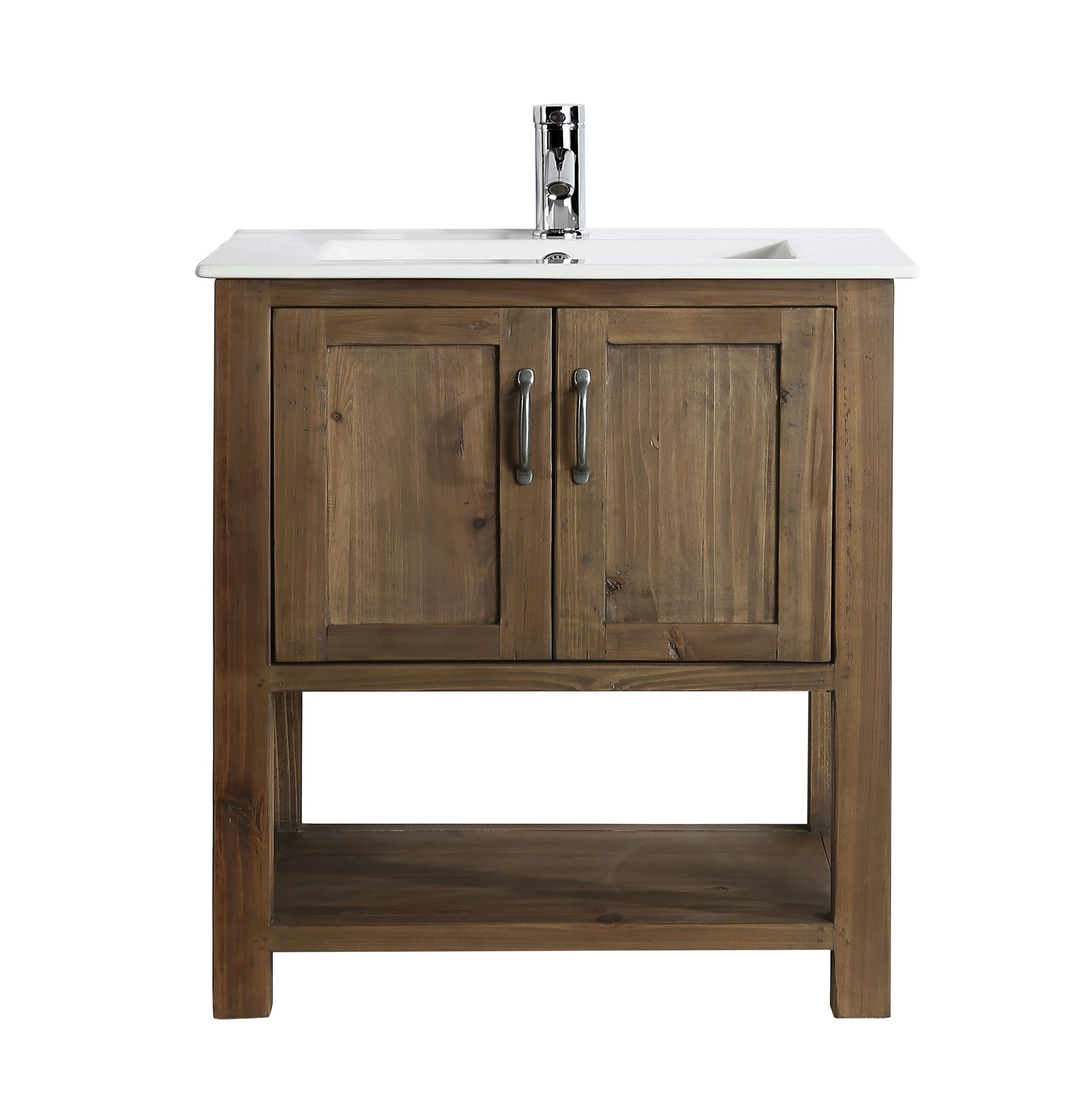 Austin 30" Single Sink Vanity In Walnut