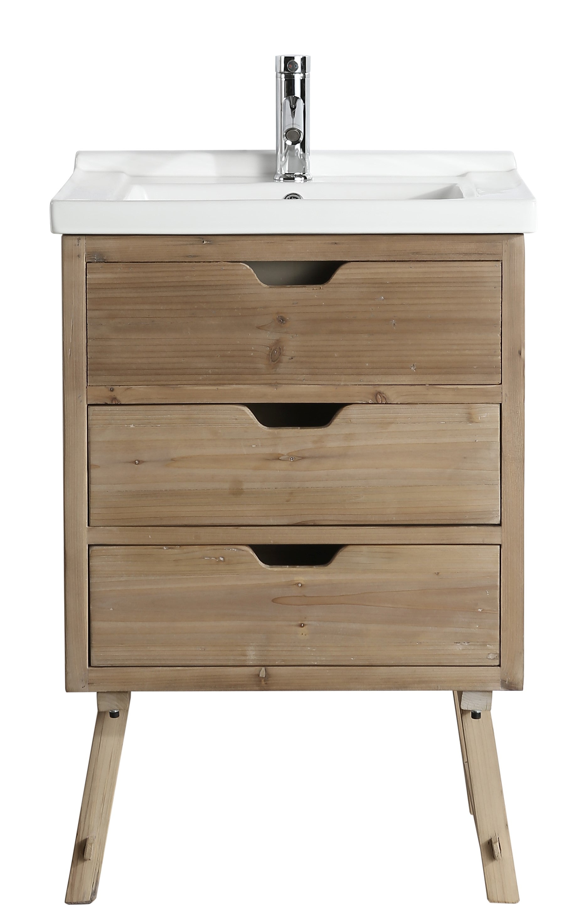 Fredric 24" Single Sink Vanity in Natural