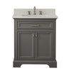 Milano 30&quot; Single Vanity in Gray