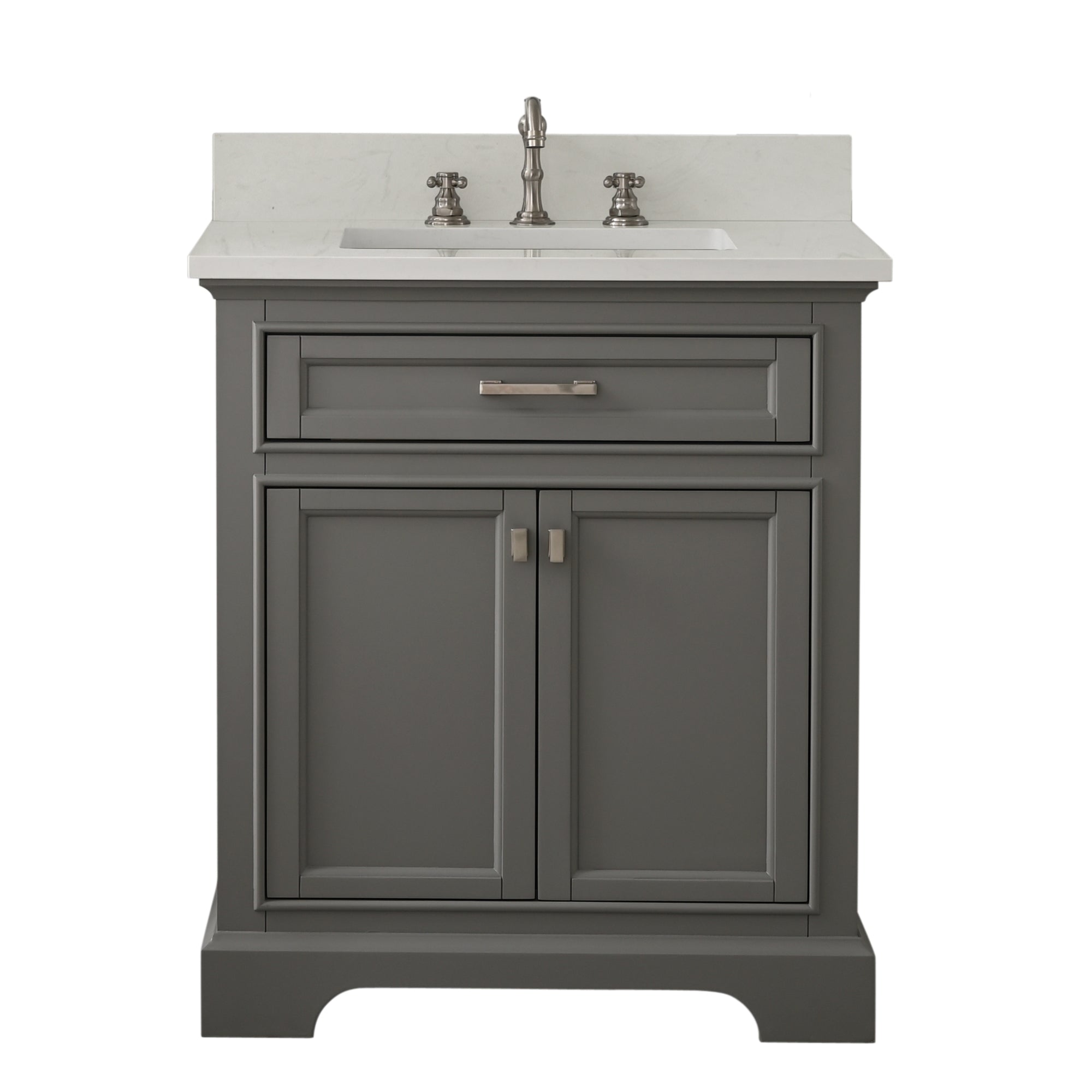 Milano 30" Single Vanity in Gray