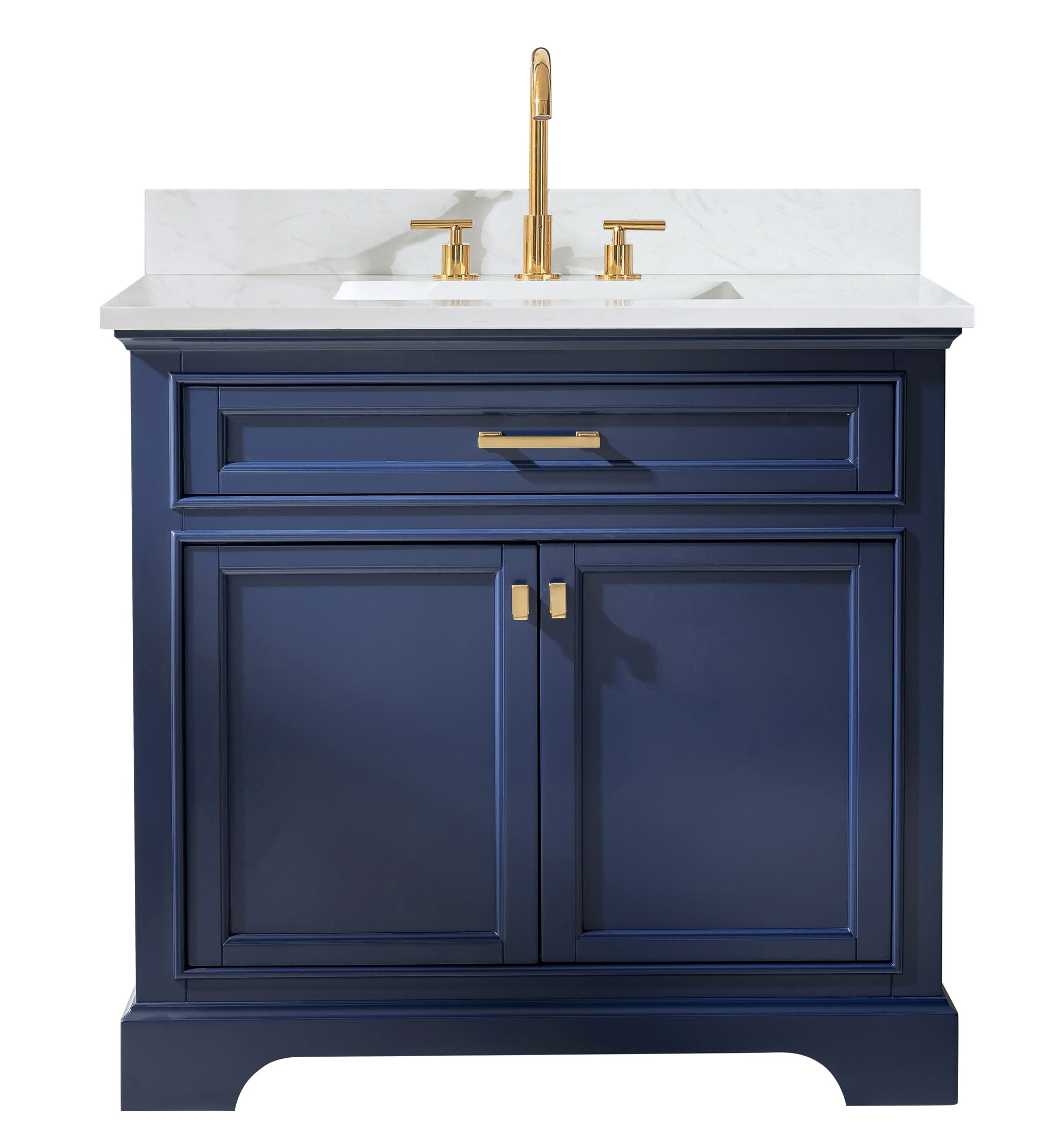 Milano 36" Single Vanity in Blue