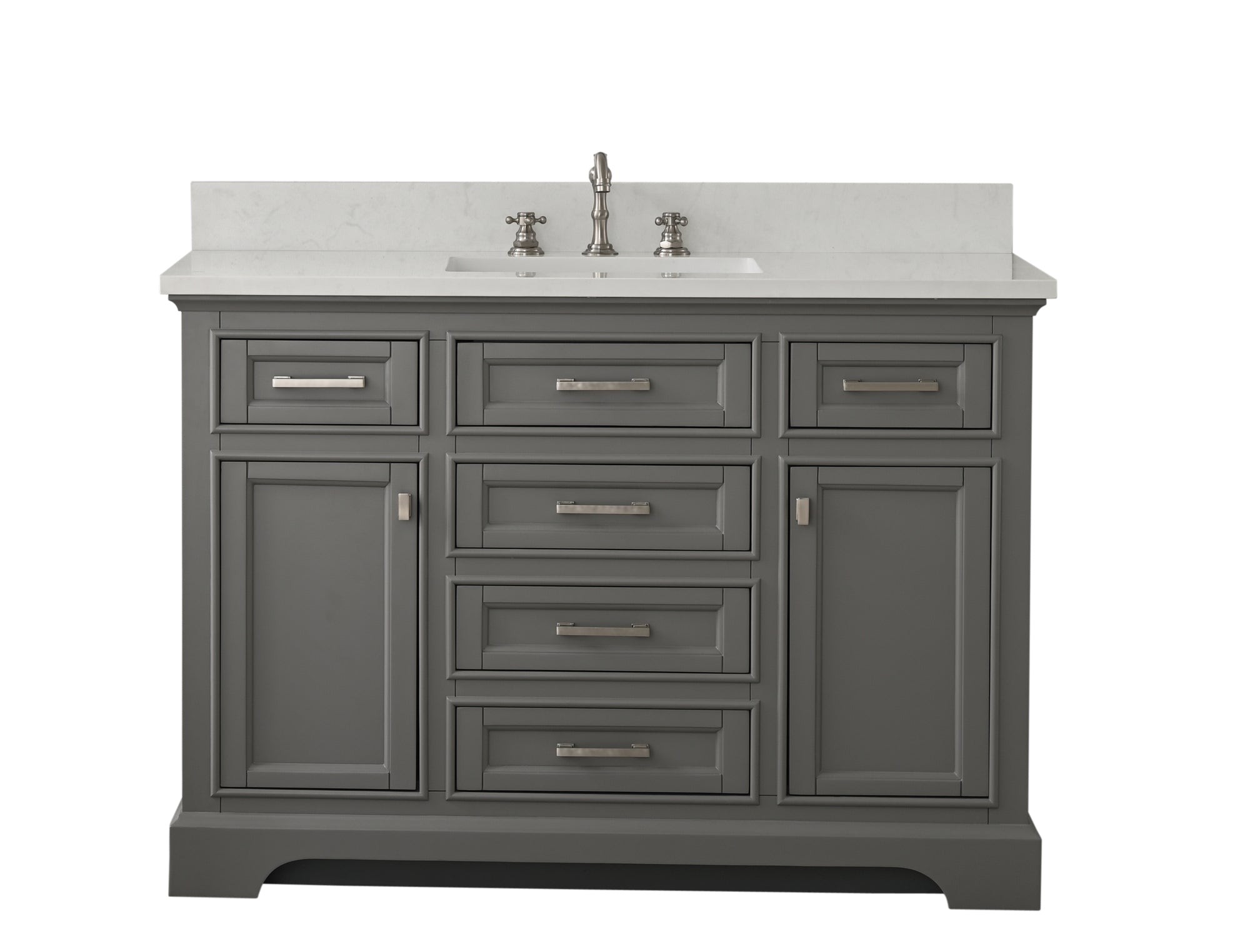 Milano 48" Single Vanity in Gray