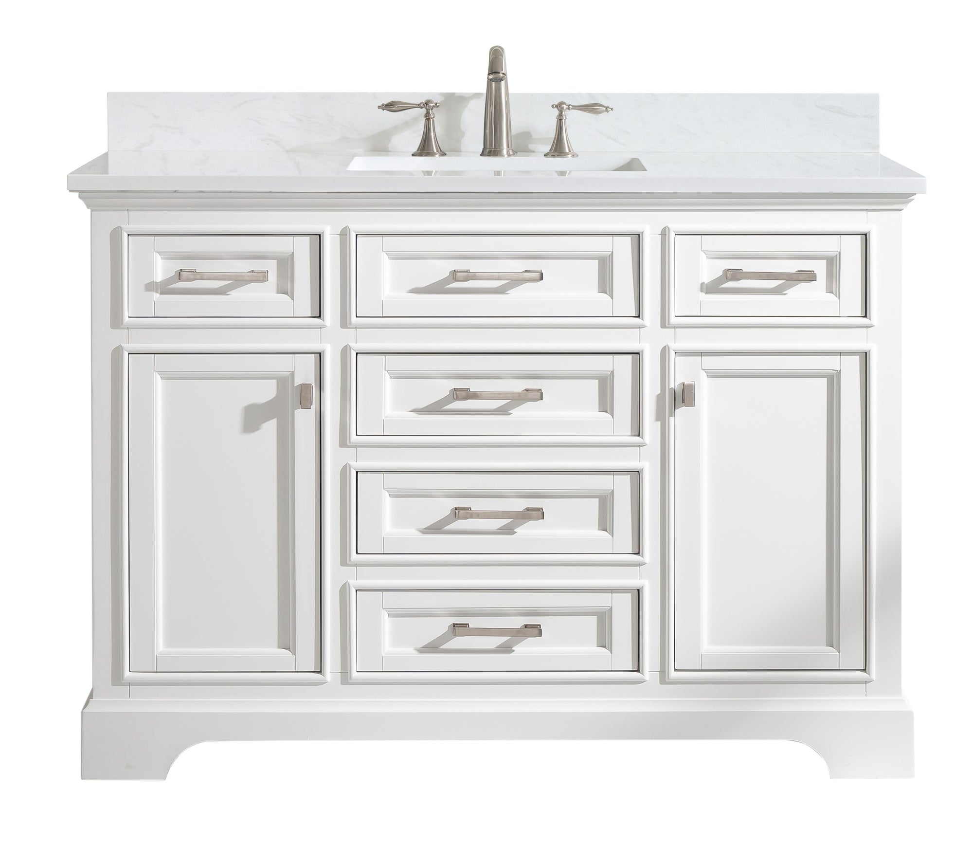 Milano 48" Single Vanity in White