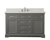 Milano 54&quot; Single Vanity in Gray