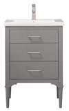 Mason 24&quot; Single Sink Vanity In Gray