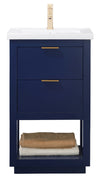 Klein 20&quot; Single Sink Vanity In Blue