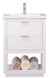 Klein 24&quot; Single Sink Vanity In White