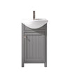 Marian 20&quot; Single Sink Vanity In Gray