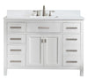 Valentino 48&quot; Single Vanity in White