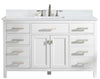 Valentino 54&quot; Single Vanity in White