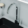 ALFI brand AB3470-PC Polished Chrome Gooseneck Single Hole Bathroom Faucet