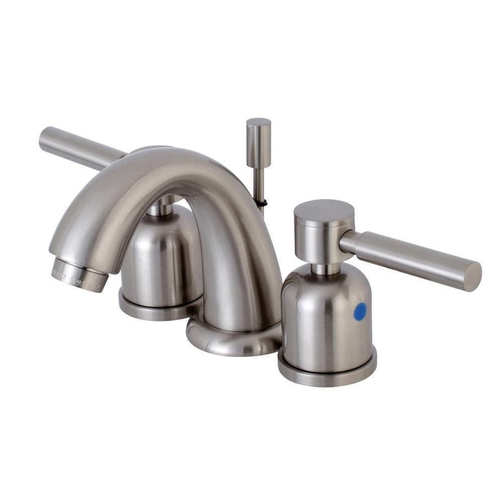 Kingston Brass Concord Widespread Bathroom Faucet Brushed Nickel