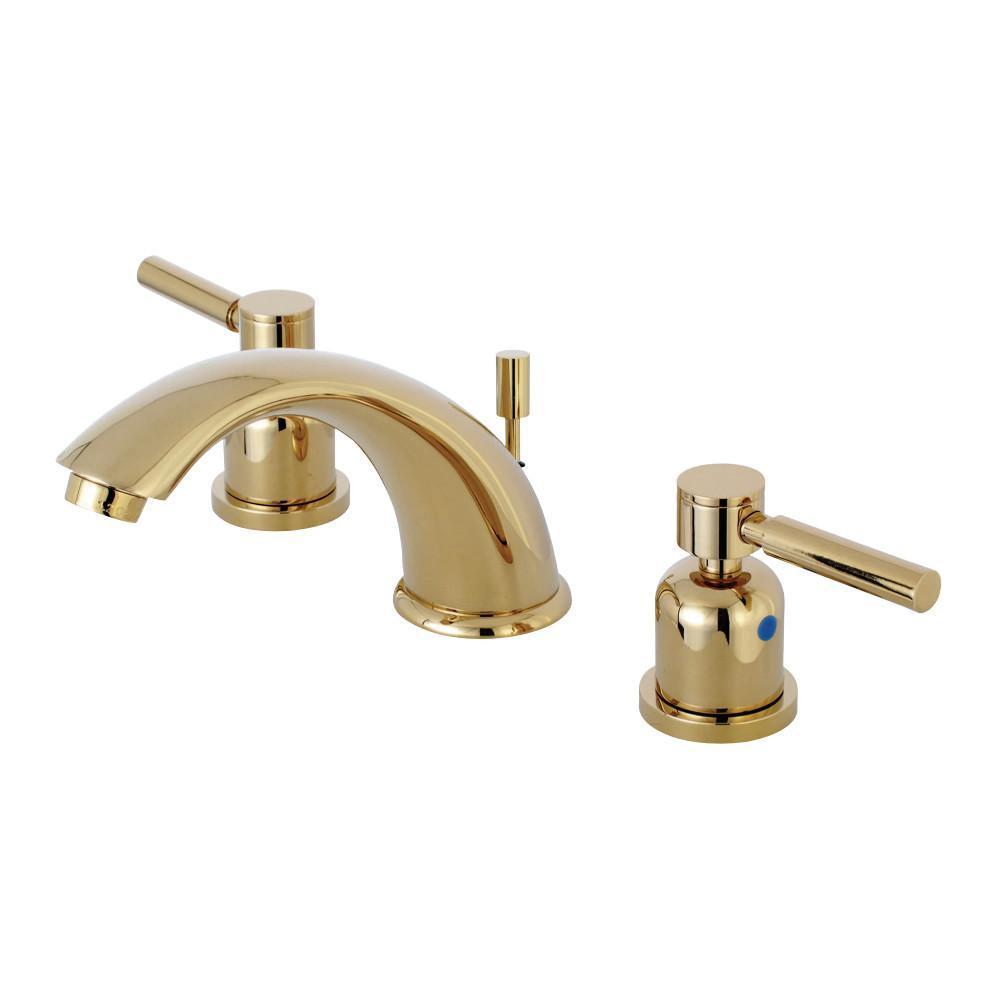 Kingston Brass Concord Widespread Bathroom Faucet Polished Brass