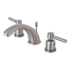 Kingston Brass Concord Widespread Bathroom Faucet Brushed Nickel