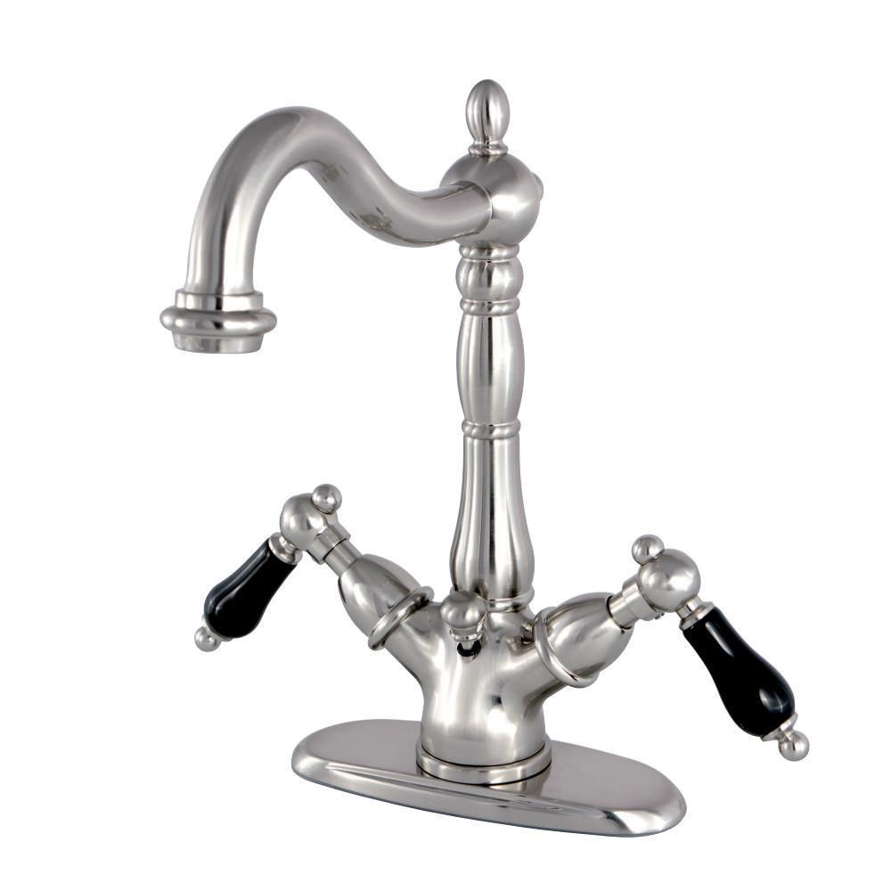 Kingston Brass Duchess 4" Centerset Bathroom Faucet Brushed Nickel