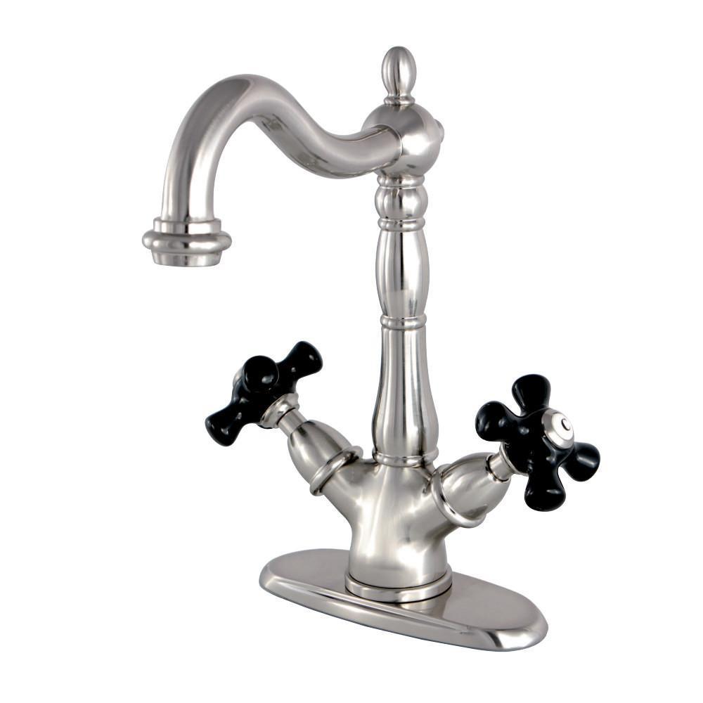 Kingston Brass Duchess Vessel Faucet Brushed Nickel