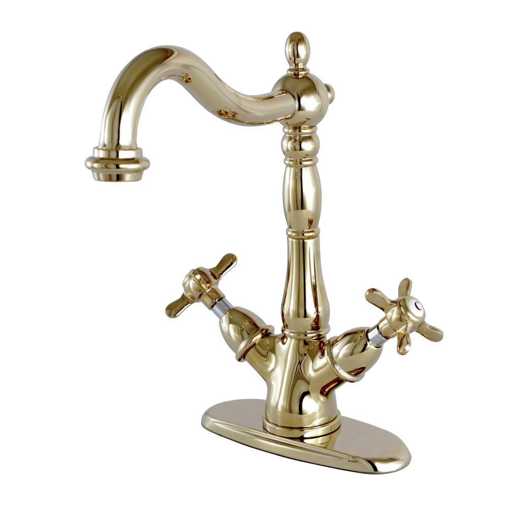 Kingston Brass Essex Vessel Faucet Polished Brass