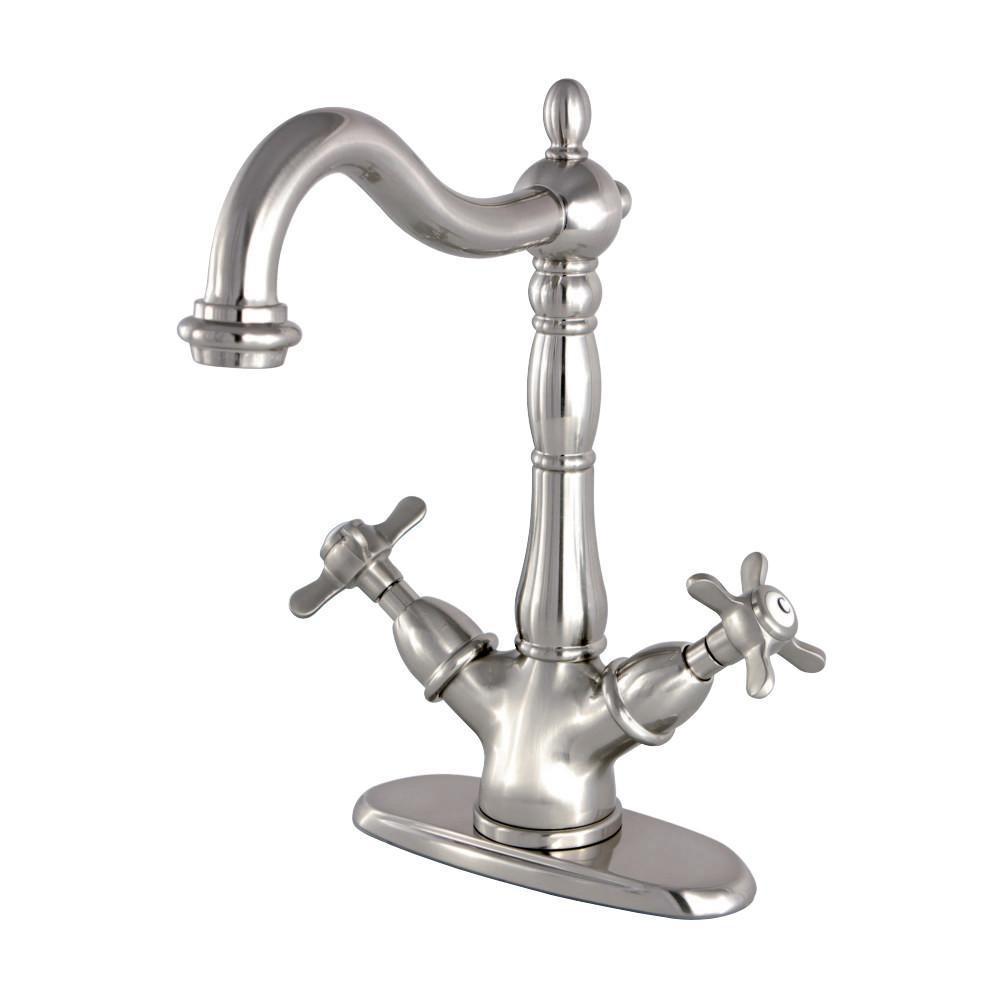 Kingston Brass Essex Vessel Faucet Brushed Nickel