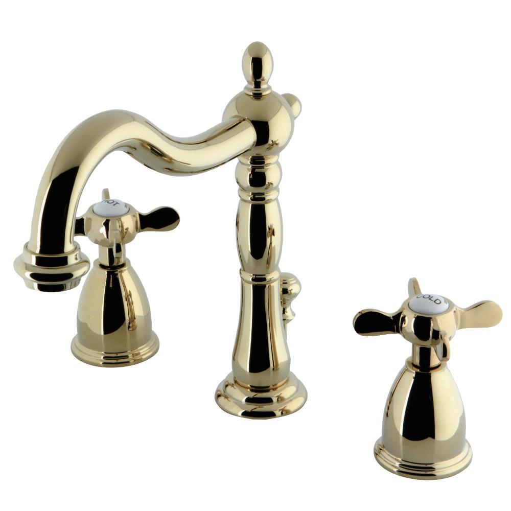 Kingston Brass Essex Widespread Bathroom Faucet Polished Brass