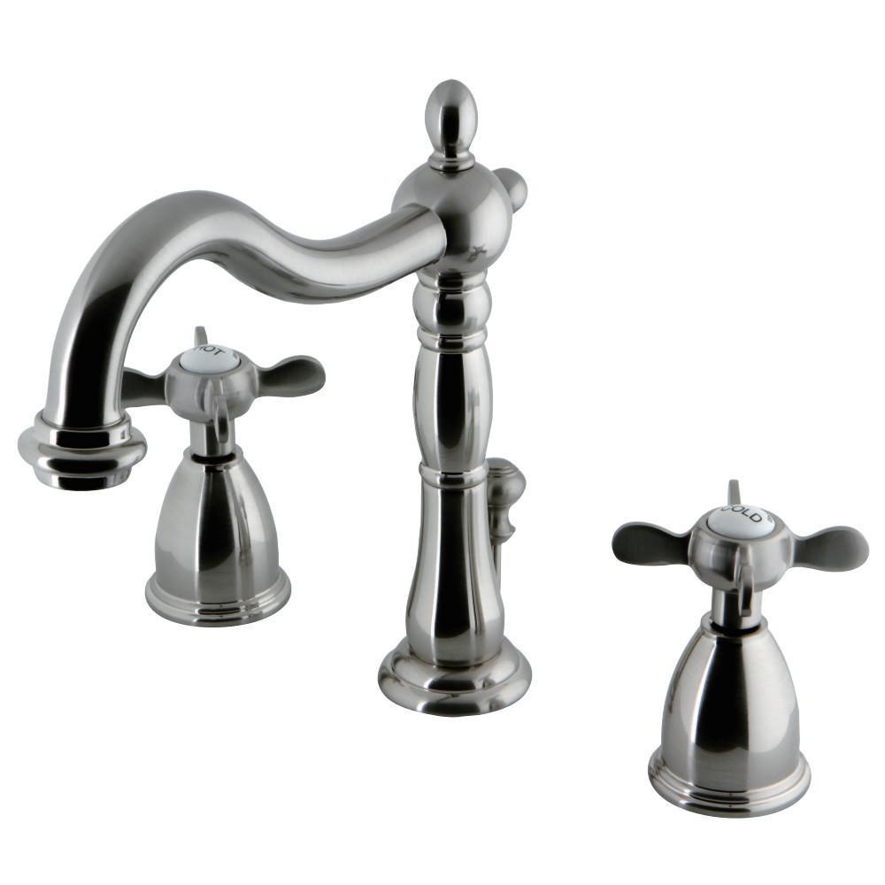 Kingston Brass Essex Widespread Bathroom Faucet Brushed Nickel