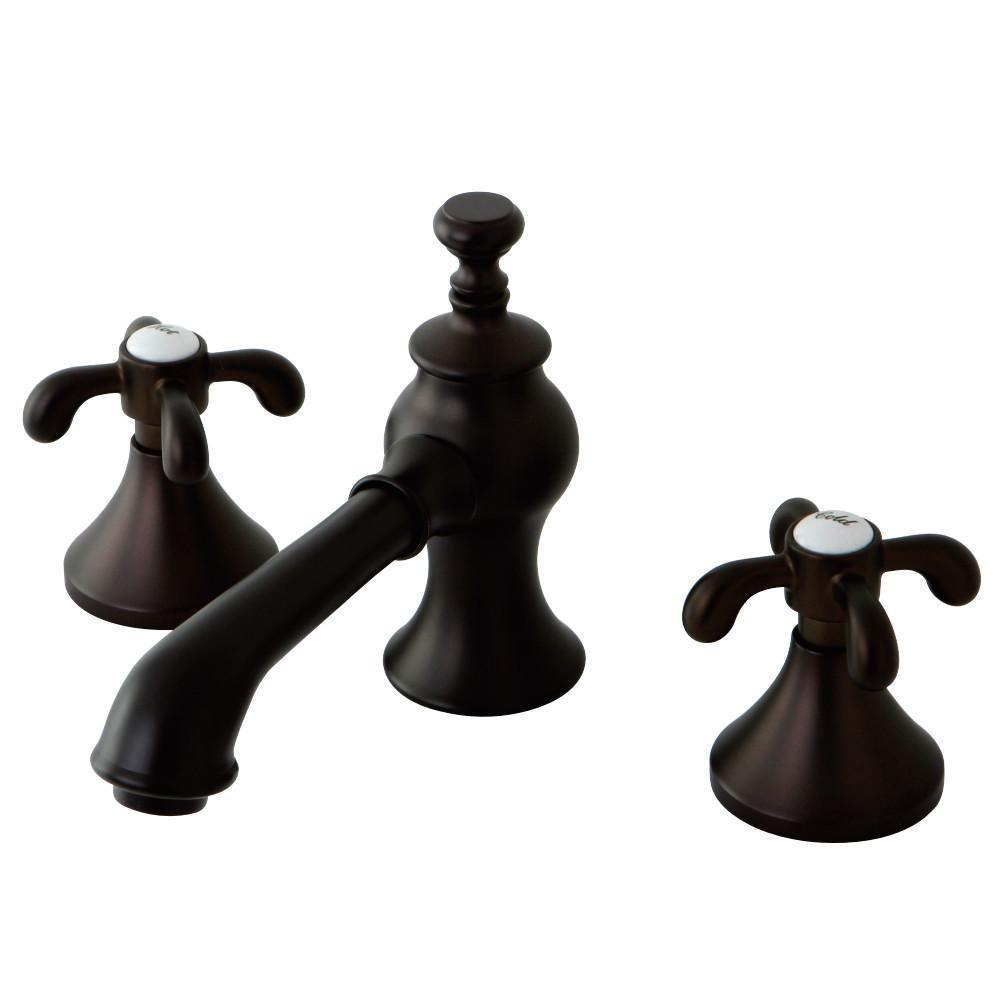 Kingston Brass French Country Widespread Bathroom Faucet Oil Rubbed Bronze