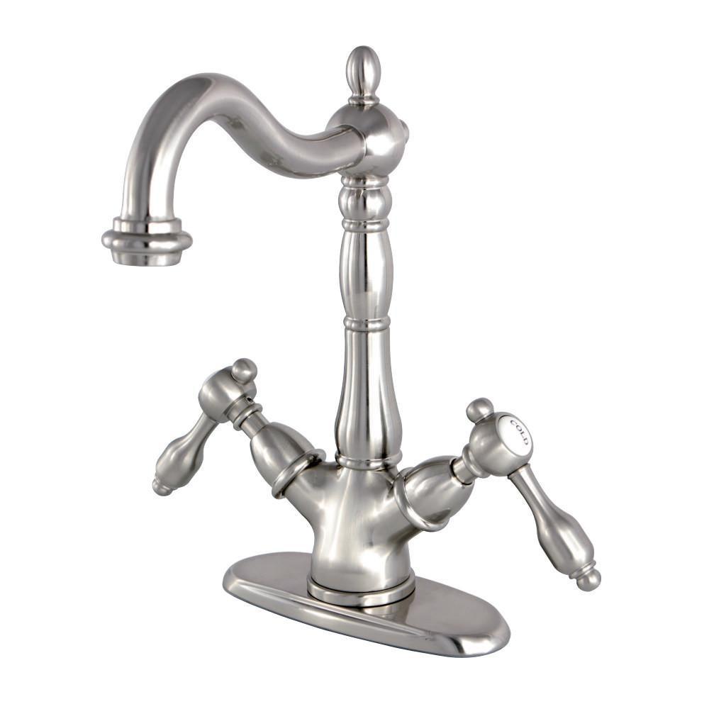 Kingston Brass Tudor Vessel Faucet Brushed Nickel