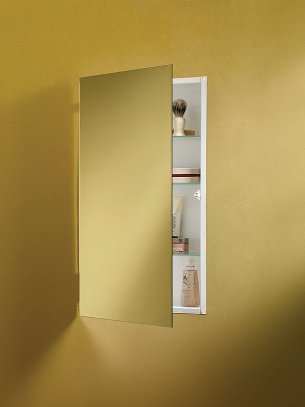 Cove 16 x 36 Recess Mount Glass Shelves Medicine Cabinet